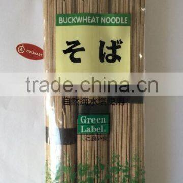 Dry Soba noodle buckwheat for sushi