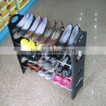 4-Layer Shoe Storage Metal Shoe Rack Designs