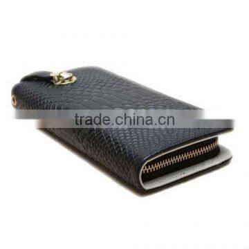 Ladies Women Alligator Pattern Genuine Leather Wallet (BCN003) photo-1