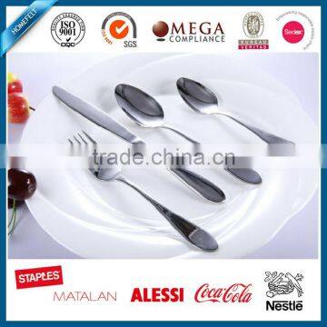 Eco-friendly lower price stainless steel cutlery set