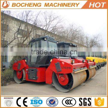 Fully hydraulic dual-drive double drum vibratory rollerLTC214 Compactor 14 tons