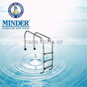 MB series AISI 304 and 316 stainless steel steps swimming pool pool ladder pool slide ladder