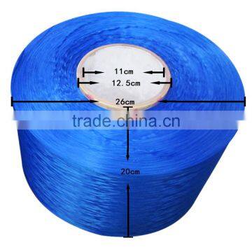 Dope Dyed High Tenacity Polyester Twisted Yarn for Webbing photo-3