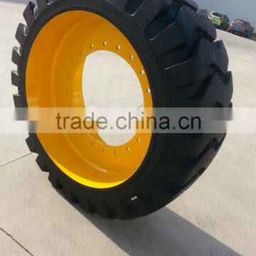 WonRay Series 17.5-25 Solid Rubber Tires for Lawnmower From China With Long Warranty photo-4