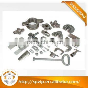 Aluminium die casting parts, cnc machining scaffolding parts