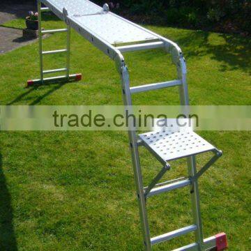 NEW "BIG HINGE" 4.63m Multi-Purpose Aluminium Ladder