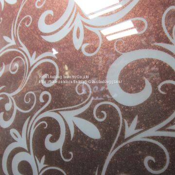 4-12 mm Decorative AcId Etched Frosted Art Glass With Good Price for Window/ Door Decoration photo-4