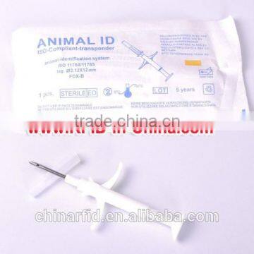 Injectable RFID for Pets, Smallest Animal RFID Glass Tag