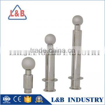 Wenzhou sanitary stainless steel thread rotary cleaning ball/cleaner