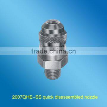 metal surface treatment quick jet spray nozzle