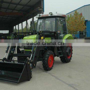 BOMR FIAT agricultural diesel tractor (504 Front loader)