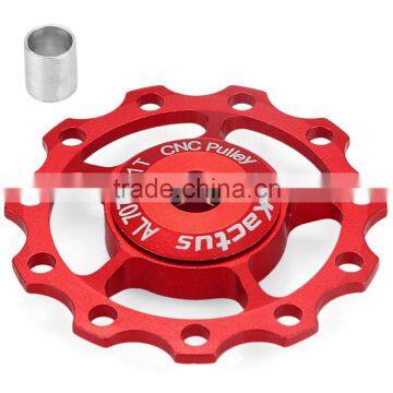 Kactus 1T Aluminum Alloy Bicycle Rear Derailleur Jockey Wheel Road MTB Bike Guide Roller Pulley for SHIMANO SRAM photo-6