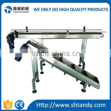 Flexible rubber conveyor belt/belt conveyor system