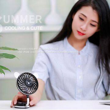 Handheld Mini Cartoon Style USB Folding Fan for Girls In Summer photo-4