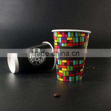 Factory Price 16oz Custom Logo Printed Double PE Cold Drink Paper Cup photo-2