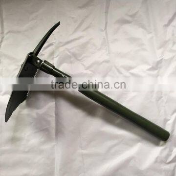 FOLDING Pick & Shovel Wood Handle photo-3