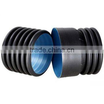 HDPE DWC Underground Drainage System Double Wall Corrugated Drainage Pipe photo-5