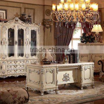 European Contemporary Solid Wood Home Office Desk And Chair(MOQ=1 SET) photo-3