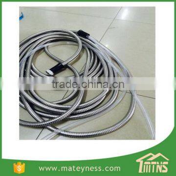 Custom Length Water High Pressure Flexible Stainless Steel Metal Garden Hose photo-6