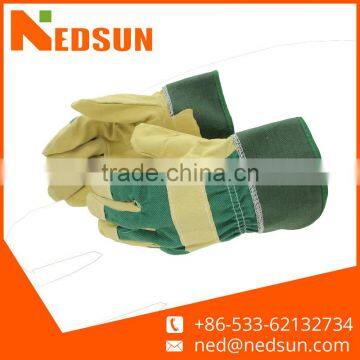 Labour protection split safety pig leather glove for working