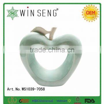 Apple Shape Ceramic Pottery Modern Decoration photo-3