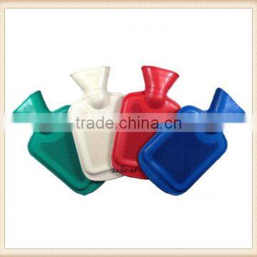 BRAND NEW SMALL HOT WATER BOTTLE - 0.5L - 4 DIFFERENT COLOURS - NATURAL RUBBER