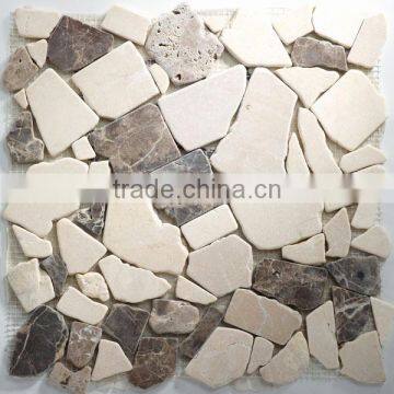 High Quality Marmor Bruch Mosaic Tiles For Bathroom/Flooring/Wall etc & Best Marble Price