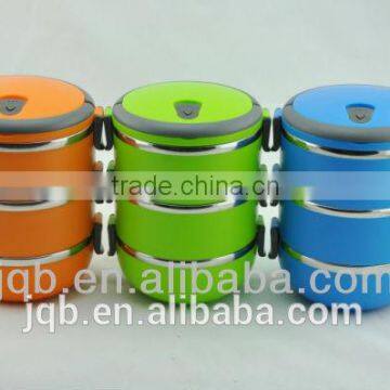 Customized Stainless Steel Lunch Box Dinner Bucket