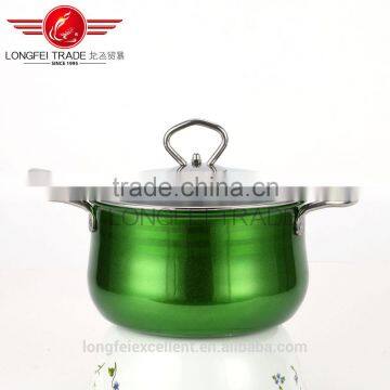 Natural Color Black Bakelite Handle Clear Glass Cooking Pot photo-3
