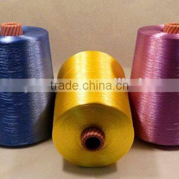 100%Dyed Viscose Rayon Yarn With High Grade photo-2
