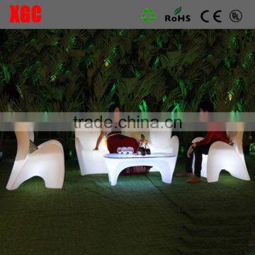 Terrace & Garden led light up outdoor furniture sofa set