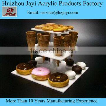 Wholesale High Quality Custom OEM Clear Acrylic Food Display Stand photo-3