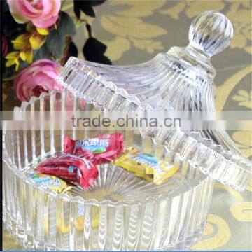 colored candle holders glass candy jar