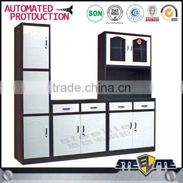 Africa Furniture Modern Steel Cupboard Designs Kitchen Cabinet photo-6
