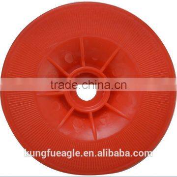 Plastic polishing pad