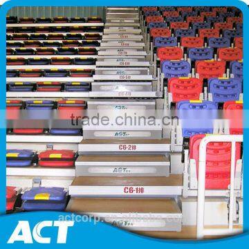 Manually Operative Telescopic Gym Seating System photo-4