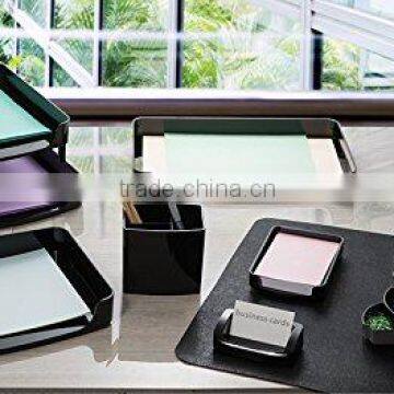 Best Selling High Quality Office Large Three-Tiered Pencil Cup, Black photo-5