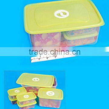 6PC PLASTIC FRESHKEEPING BOX SETS