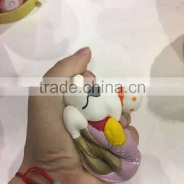 Soft Stress Ball Cute Cake Bun Shaped Colorful Squishy photo-6