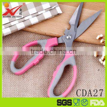 Superior quality student scissors with tpr soft handle students scissors