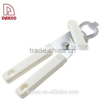 White PP Handle Can Opener With Iron Plating photo-2