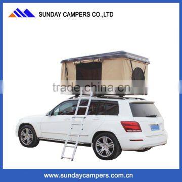 4x4 Pop up car camper fiberglass hard roof top tent