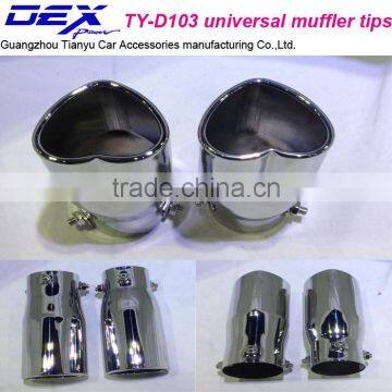 Universal Heart-shaped Muffler Exhaust Tip photo-4