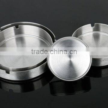 Wholesale Sliver Stainless Steel Metal Auto Ashtray photo-4