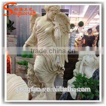 Songtao Factory Price Concrete Statue Molds Resin Fiberglass Sculpture Angle Molds Statue