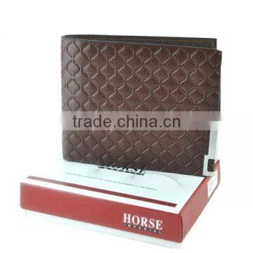 Leather men wallet wholesale