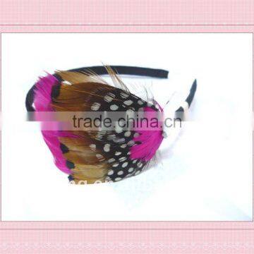 2014 fashion feather headband