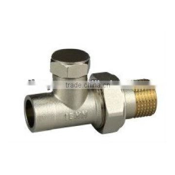 WELDED RADIATOR STRAIGHT VALVE