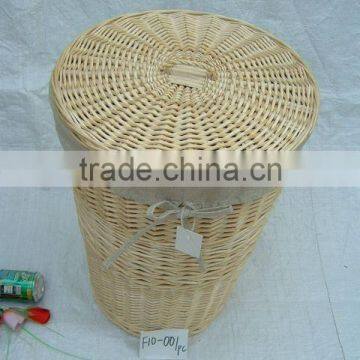 willow round laundry basket 6pcs/set