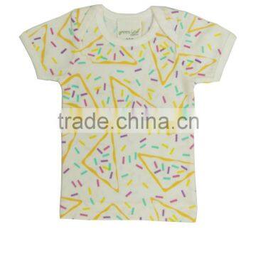 New Style Comfortable Polo t Shirt and Pant for Babies With Organic Short Sleeve Printed Babys t Shirt photo-3